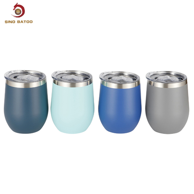 Personalized Stainless Steel Tumbler , Glitter Rainbow Stainless Steel Double Wall Wine Tumbler